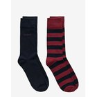 GANT 2-Pack Mixed Socks - PLUMPED RED - 43-45