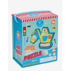 FLOSS & ROCK Shaped Puzzle 30 Pcs. - Construction - YELLOW - 25X20X5