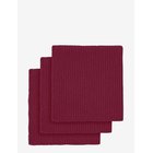 ENGHOLM TEXTILES Line Dishcloth - BORDEAUX - 25X25 cm