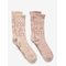 MINYMO Winter Wool Socks 2-Pack - BURNISHED LILAC - 31\34 – kuva 1