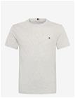 TOMMY HILFIGER Essential Cotton Reg Fit Tee Ss - GREY HEATHER - 122