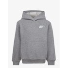 NIKE Nkn N Nsw Club Fleece Lbr Po - DK GREY HEATHER - 98/104