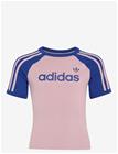 ADIDAS ORIGINALS 3S Sl Tee - MAGMAU/VICBLU - 128
