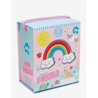 FLOSS & ROCK Shaped Puzzle 60 Pcs. - Rainbow Fairy - RAINBOW - 30X22X6