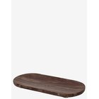 AU MAISON Cutting Board Oval, Marble, Dark Brown, 30X15 Cm - DARK BROWN - 30X15 cm