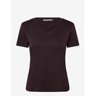 CREAM Naia Tshirt - CHOCOLATE PLUM - M