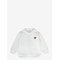 MANGO Relaxed-Fit Polo Sweatshirt - WHITE - 104 – kuva 1