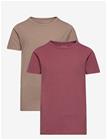 MINYMO Basic 33 -T-Shirt Ss (2-Pack) - APPLE BUTTER - 152