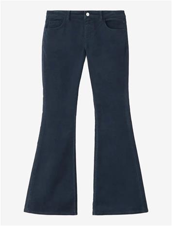 MANGO Flared Corduroy Trousers - NAVY - 36 – kuva 1/1