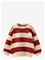 MANGO Striped Sweatshirt With Embroidered Patch - MEDIUM BROWN - 5-6 – kuva 1