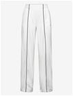 FILA Novale Regular Wide Piping Track Pants - EGRET - 134-140