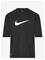 NIKE SWIM Nike Solid Short Sleeve Hydroguard - BLACK - 140-150 – kuva 1