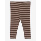 THE NEW Tnsbfro Rib Leggings - CHESTNUT STRIPED - 68