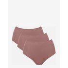 SLOGGI Sloggi Go Daily Cotton Highwaist 3P - CACAO - M