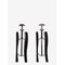 SPRINGYARD Boot Shapers - BLACK - One Size – kuva 1