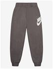 NIKE K Nsw Club Flc Jggr Hbr - CAVE STONE/WHITE - 158-170