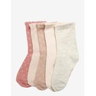 MINYMO Socks W. Knit (5-Pack) - RUGBY TAN - 35\38