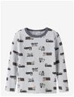NAME IT Nmmwillit Wool Ls Top - ARCTIC ICE - 110