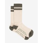 GOODIES SPORTIVE Rustic Taupe Socks - ECRU - One Size