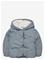 MANGO Fur-Effect Quilted Coat - GREEN - 86 – kuva 1