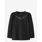 NAME IT Nmfrilina Ls Top Pb - BLACK - 110