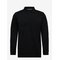 TOM TAILOR Basic Polo With Contrast - ALMOST BLACK - L – kuva 1