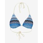 BECKSÖNDERGAARD Amber Bel Bikini Top - DAZZLING BLUE - M