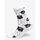 MARIMEKKO Linjaus Pikkuinen Unikko - WHITE, GREY, BLACK - 43-46