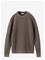 MANGO Structured Knitted Sweater - MEDIUM BROWN - 164 – kuva 1