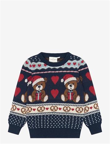 THE NEW SIBLINGS Tnstholiday Jacquard Pullover - MULTI COLOUR - 110 – kuva 1/1