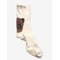 MINYMO Baby Stocking W.effect On Back - OFFWHITE - 80\86 – kuva 1