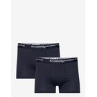 KNOWLEDGE COTTON APPAREL 2 Pack Boxer Briefs - TOTAL ECLIPSE - L