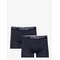 KNOWLEDGE COTTON APPAREL 2 Pack Boxer Briefs - TOTAL ECLIPSE - L – kuva 1