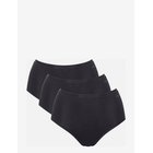 SLOGGI Sloggi Go Daily Cotton Highwaist 3P - BLACK - S