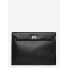 GINA TRICOT Laptop Case - BLACK/SILVER - One Size
