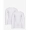 MINYMO Basic 35 -T-Shirt Ls (2-Pack) - WHITE - 128 – kuva 1