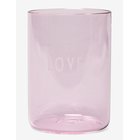 DESIGN LETTERS Favourite Drinking Glass - ROSELOVE - 35 CL
