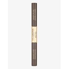 CLARINS Brow Duo 05 Dark Brown - 05 DARK BROWN - 2.8 g