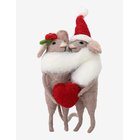 BLOOMINGVILLE Peo Ornament - GREY - 8X17X8 cm
