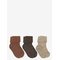 MP DENMARK Wool Rib Baby Socks - 3-Pack - PECAN PIE - 19/21 – kuva 1