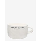 ANNA + NINA It’s Cold Cappuccino Mug - WHITE - One Size