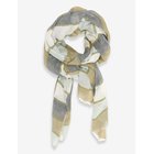 BECKSÖNDERGAARD Stribella Cowea Scarf - BOA GREEN - One Size