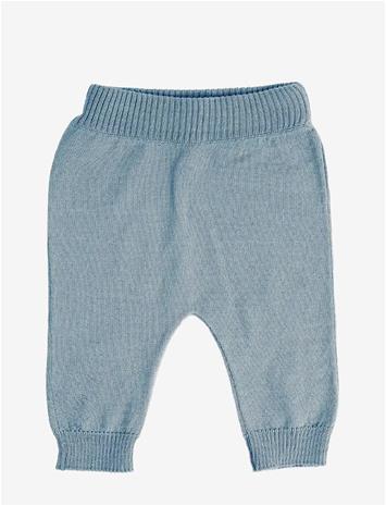 SMALLSTUFF Pants, Flat Knit Merino Wool, Blue - BLUE - 56/62 – kuva 1/1