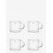 ERNST Glass Hot Drinks Rifled - CLEAR - 15 CL – kuva 1