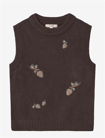 FLIINK Benna Pinecone Vest - COFFEE BEAN - 80 – kuva 1/1
