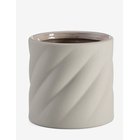 COOEE DESIGN Twist Flowerpot Small Sand - SAND - S