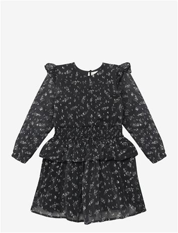 MINYMO Dress Dobby - ASPHALT - 140 – kuva 1/1