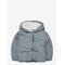 MANGO Fur-Effect Quilted Coat - GREEN - 68 – kuva 1