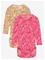 MINI RODINI Mini Leopard Aop 2-Pack Ls Body - MULTI - 68/74 – kuva 1