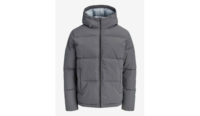 JACK & JONES Jjgalaxy Puffer Jacket - ASPHALT - S – kuva 1/1